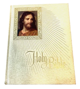 Family Holy Bible King James Version Hertel Publishers Red Letter Edition 1970 - Picture 1 of 10