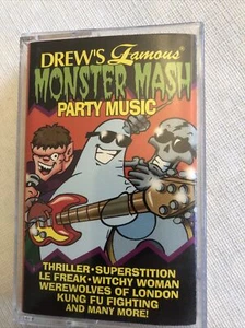 Monster Mash Party Music Cassette Tape Tested Works - Imagen 1 de 4