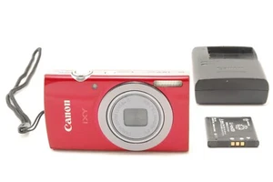 [MINT] Canon IXY 160 Red Compact Digital Camera English Laungage w/Strap Japan - Picture 1 of 9