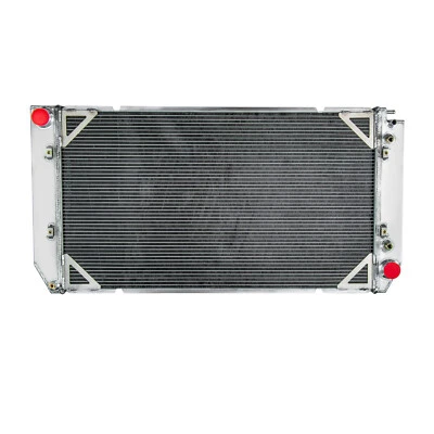 4Row Aluminum Radiator Fit 1994-2000 Chevy C/K C1500 C2500 C3500 K2500 6.5L V8 Foto 1 de 4