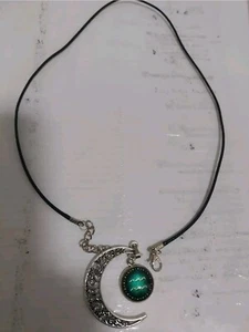 Collana Color Argento Zodiaco Simbolo acquario Astrologia Amuleto 0089 - Foto 1 di 2