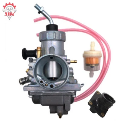 Carburetor W/ Joint Intake Manifold Boot For Yamaha DT175 1974-1981 Carb - Image 1 of 4