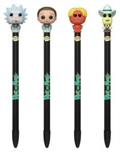 Funko Pen Topper - Rick and Morty (set of 4) - Picture 1 of 1