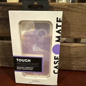 Case-Mate Touch Custodia Iridescente per Apple iPhone 8 - Viola/Trasparente - Foto 1 di 2