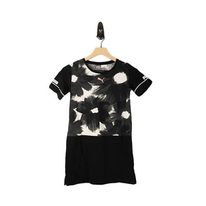 Puma Girls T-shirt Dress, Black, Size: M | EU 140, UK 9 -10, FR 10 - Picture 1 of 2