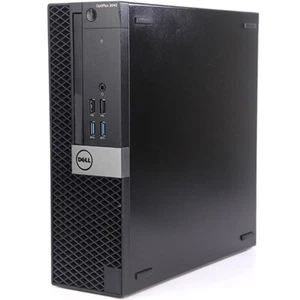 Dell Desktop i5 Computer SFF 16GB RAM 240GB SSD Windows 10 Pro Wi-Fi DVD/RW - Picture 1 of 5