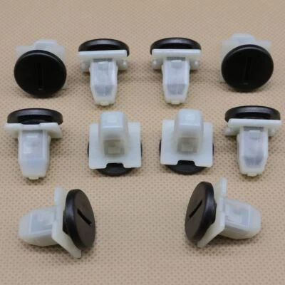 10Pcs Rear Bumper Cover Grommet Moulding Clip For Nissan Altima 63846-9E000 — 第 1/4 张图片