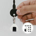 10pcs Resin Rice Ball Key Chain Charms, Food Pendant for DIY Jewelry Making