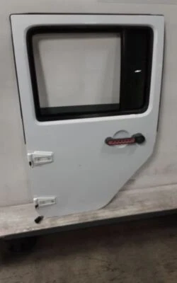 Jeep JK Wrangler OEM Driver Rear Door Power PW7 Bright White 2011-2013 91632 - Image 1 of 4