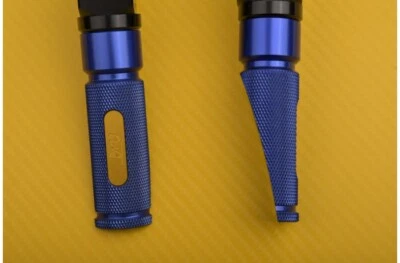 Pareja Reposapiés Trasero Azul-Dorado 77mm BMW K1200RS K1200 RS 2002-2005 - Изображение 1 из 4