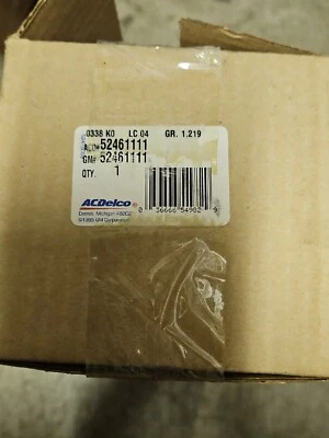 NOS AC DELCO 52461111 RADIATOR OUTLET TANK FOR 92-93 GM - Image 1 of 4
