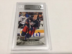 Ryan Johansen Signed Autographed Young Guns RC Card Slabbed Beckett BAS COA a - Picture 1 of 2