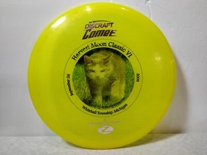Discraft Z Comet PFN - 175 grams disc golf Yellow Whitehall Michigan 2009 - Picture 1 of 4