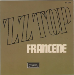 ZZ TOP FRANCENE 1ST FRENCH 45 PS 7" - Imagen 1 de 1