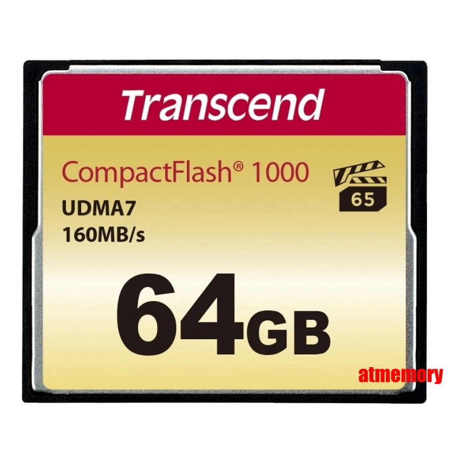 Transcend 64GB CF 1066x Compact Flash Memory Card Retail Pack 160MB/s Genuine - Image 1 of 1