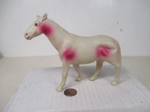 Caballo celuloide navideño vintage de Japón - Imagen 1 de 2