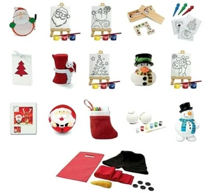 Children's Christmas Puzzle Christmas Eve Box Stocking Party Bag Fillers Games - Picture 1 of 40