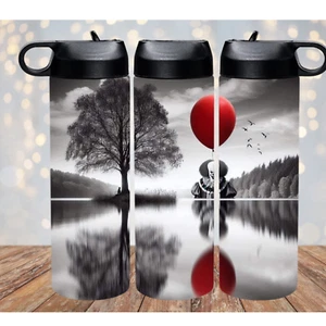 Penny Wise Inspired 20 oz Insulated Stainless Steel Water Bottle IT Clown - Picture 1 of 1