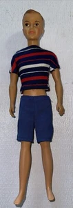 Ted Ideal Toy Boy Muñeca Hermano de Tammy Ropa Original De Colección Años 60 12.5” Sin Zapatos - Imagen 1 de 13