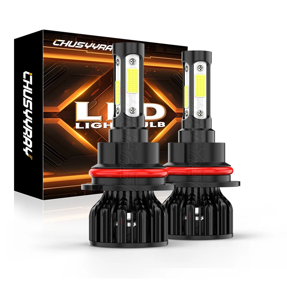 Kit de lâmpadas de farol alto/baixo de LED para Dodge Neon 1995-2005 - 6000K 2pc 9007 - Imagem 1 de 4