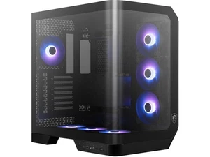 MSI MAG PANO 120R PZ - ATX Mid-Tower Gaming PC Case - 270-degree Tempered Glass - Picture 1 of 5