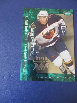 2001-02 ITG Parkhurst 2002 Spring Expo /10 lya Kovalchuk #295 Rookie RC RARE!!! - Image 1 of 3