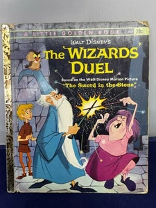 De colección Walt Disney The Wizards’ Duel 1963 Primera Edición Libro Espada en la Piedra - Imagen 1 de 4