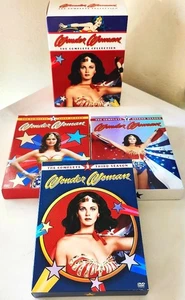 Wonder Woman The Complete Collection DVD 1975-1979 TV Season 1-3 Lynda Carter - Picture 1 of 9