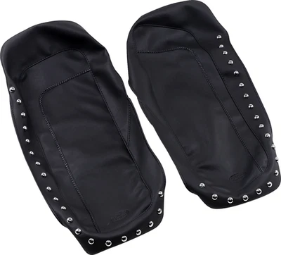 MUSTANG - 77605 - Studded Saddlebag Lid Cover for Harley-Davidson Electra Glide  - Image 1 of 2