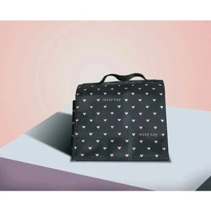 Mary Kay Reise Roll Up Organizer Tasche Herzen hängend mit 4 herausnehmbaren Beuteln - Bild 1 von 10