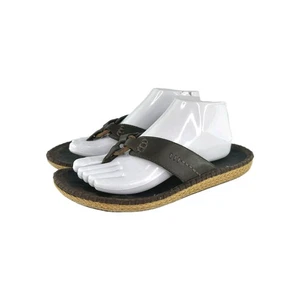Patagonia Damen-Riemensandalen Samt braun Größe 9 Flip-Flops Lederschuhe - Bild 1 von 12