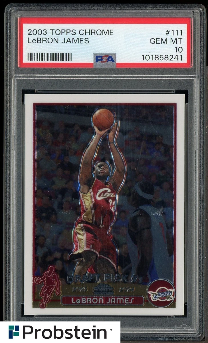 Topps LeBron James Basketball 2003-04 Season Sports Trading Cards
