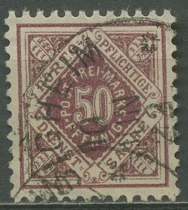 Sellos de servicio de Württemberg 1921 dígito sellado en rombo 154 - Imagen 1 de 1