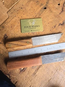 Parting Tools For Woodturning Wood Turning Parting Tool Job Lot Of 2 - Picture 1 of 9