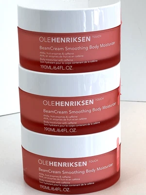 (3) Ole Henriksen 光束霜平滑身体保湿霜 6.4 盎司全新密封 — 第 1/4 张图片
