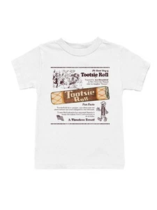 Camiseta juvenil Tootsie Roll The Sweet History con licencia oficial - Imagen 1 de 6