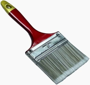Pincel de pintura de madera y cubierta de 4" SHED VALLA DE JARDÍN PASTA BLOQUE DE MADERA DE PARED - Imagen 1 de 4