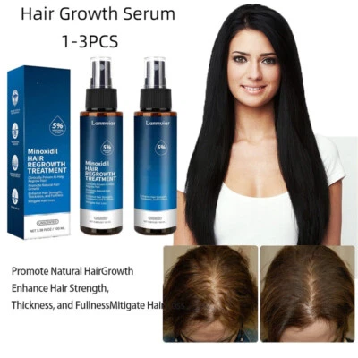 Hair Regrowth Thickening Growth Spray Serum Treatment Fuller Thicker Anti Loss - image 1 of 4