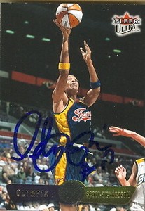 Olympia Scott-Richardson autographed Basketball Card 2002 Fleer Ultra #17