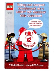 LEGO VIP Member Exclusive Fall 2011 11-Page Toy Catalog Star Wars Ninjago - Picture 1 of 2