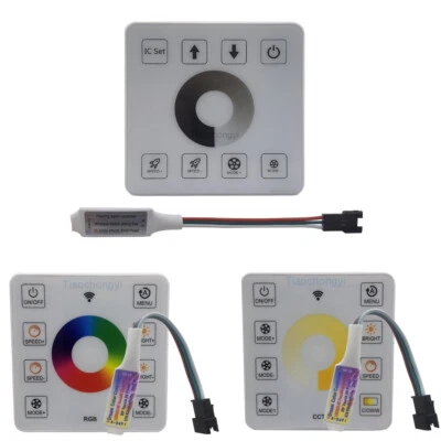 WS2811 8key Touch Panel LED controller DC 5-24V For WS2811 IC CCT RGB led strip - Image 1 of 4