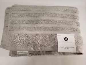 Hotel Collection Ultimate 100% Micro Cotton 26" x 34" Tub Mat Gray - Picture 1 of 6