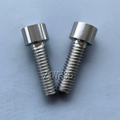 2pcs 5/16 - 18 x 1" Ti tanium Screw Bolt Allen Hex Socket Cap Head USAthread - Image 1 of 2