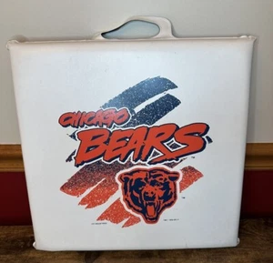 Chicago Bears Seat Cushion 15"x15" NFL Team NFC North Vintage 1996 - Picture 1 of 24