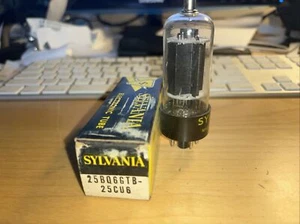 Sylvania 25bq66tb-25cu6 Electron Tube NOS - Picture 1 of 1