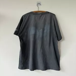 Reebok T-Shirt Herren XL Shaq Take Care Of Your Baby Schwarz 90’s NBA Faded Baggy - Bild 1 von 9