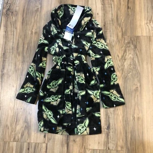 Boys Star Wars Mandalorian Baby Yoda Robe Size 8 - Picture 1 of 6