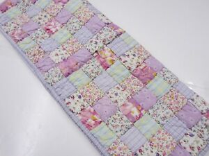 Single COMPANY STORE Lavender Pink Green Patchwork Quilted Standard Pillow Sham