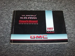 1997 GMC Suburban C K 1500 2500 Owner Owner's Operator Manual 5.7L 6.5L 7.4L V8 - Picture 1 of 1