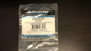 NOS MERCURY 66517 BLEED RESTRICTOR (GLM) @% - Picture 1 of 1